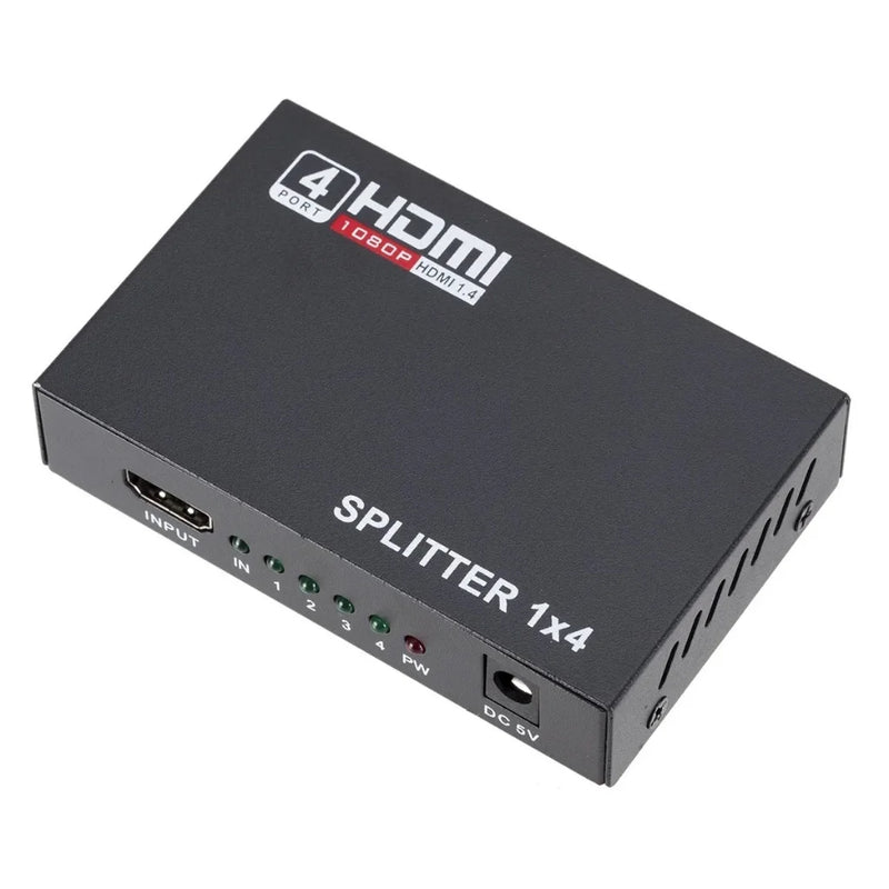 Distribuidor Hdmi 1x4 Divisor Full Hd 1.4 3d